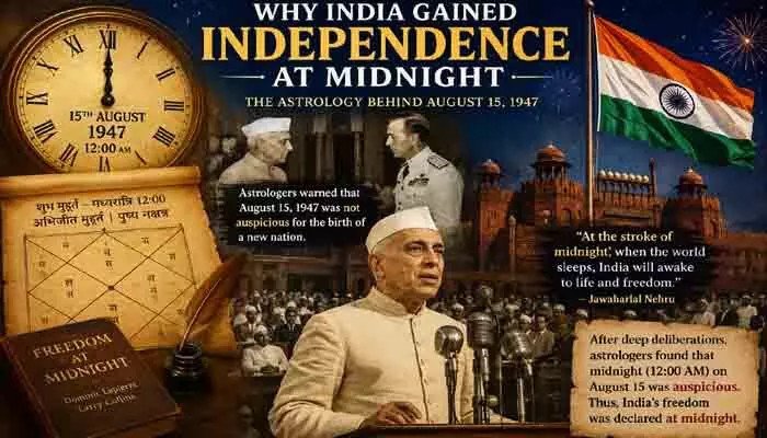 80th Independence Day celebrations.. Why were they announced at midnight?