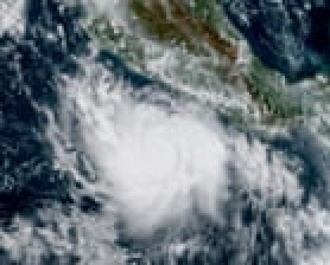 Hurricane Polo, rapidly intensifying from strong El Niño patterns, rages off coast of Mexico