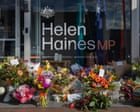 Helen Haines’s condition improves days after losing both legs from alleged attack