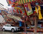 Typhoon Champi kills one and injures more than 500 in Taiwan as it heads to China