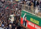 Supporters of Imran Khan start march on locked-down Islamabad