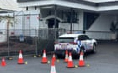 ‘Horrific’: woman, 19, shot in head in drive-by shooting outside boxing event near Brisbane