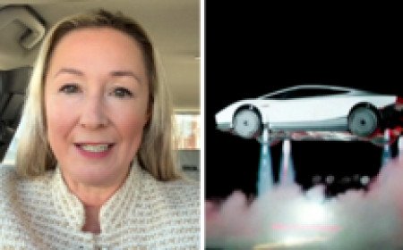 Watch: Did Tesla really just unveil a flying car?