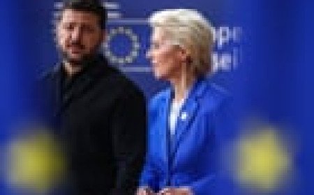 Von der Leyen and Costa brief the media after two-day EU summit – Europe live