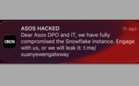 What can I do to protect myself after 'Asos hacked' message?